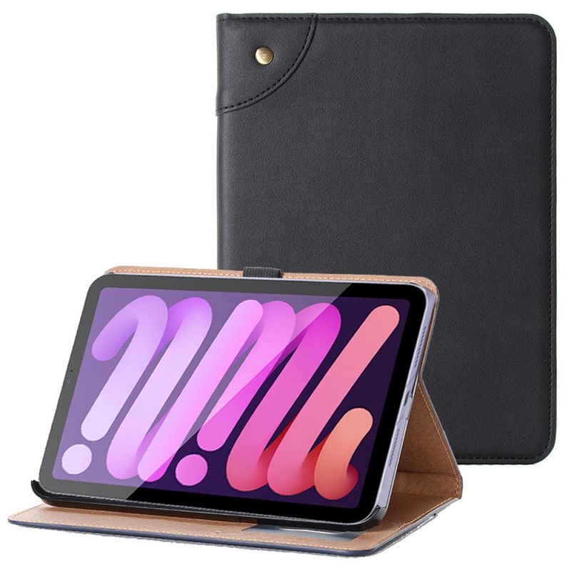 Etui Til iPad Mini 6 (2021) Vintage Kunstskinnnagler