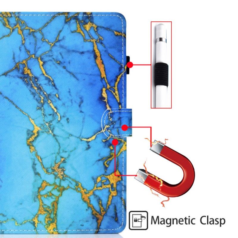 Folio Deksel Til iPad Mini 6 (2021) Marmorstil