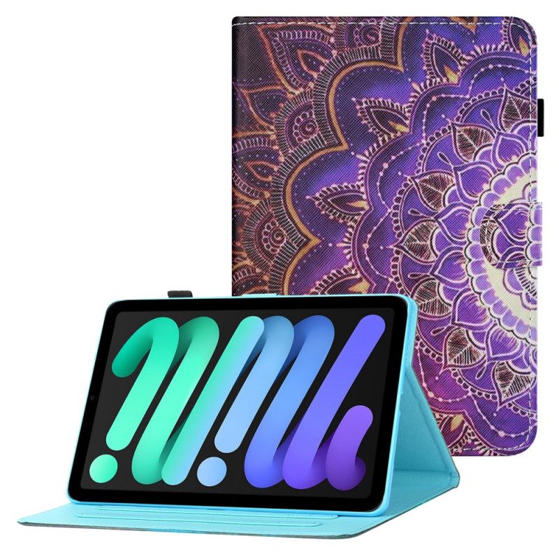 Lærdeksel Til iPad Mini 6 (2021) Mandala Art