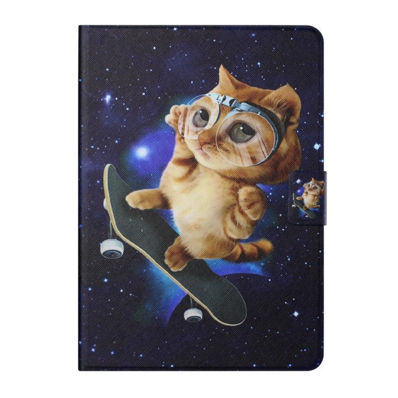 Lærdeksel Til iPad Mini 6 (2021) Skateboard Cat