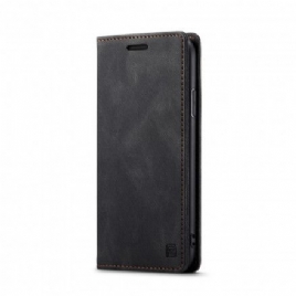 Beskyttelse Deksel Til iPhone 11 Folio Deksel Leather Effect Rfid-teknologi