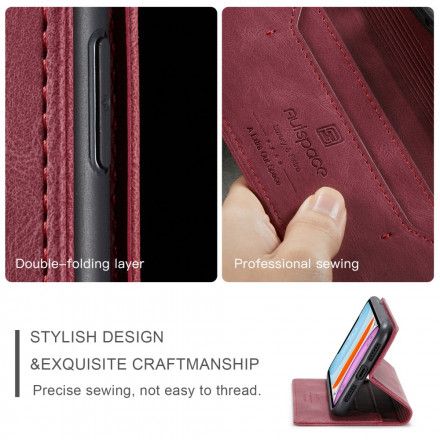 Beskyttelse Deksel Til iPhone 11 Folio Deksel Leather Effect Rfid-teknologi