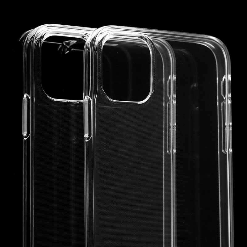 Deksel Til iPhone 11 Transparent 2 Stk Leeu