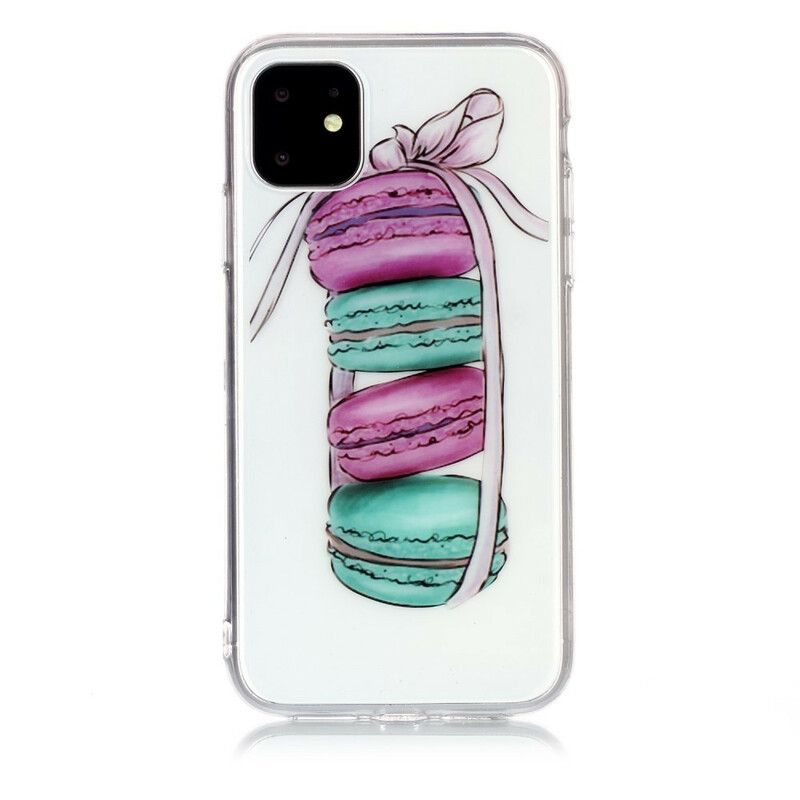 Deksel Til iPhone 11 Transparente Gourmetmacarons