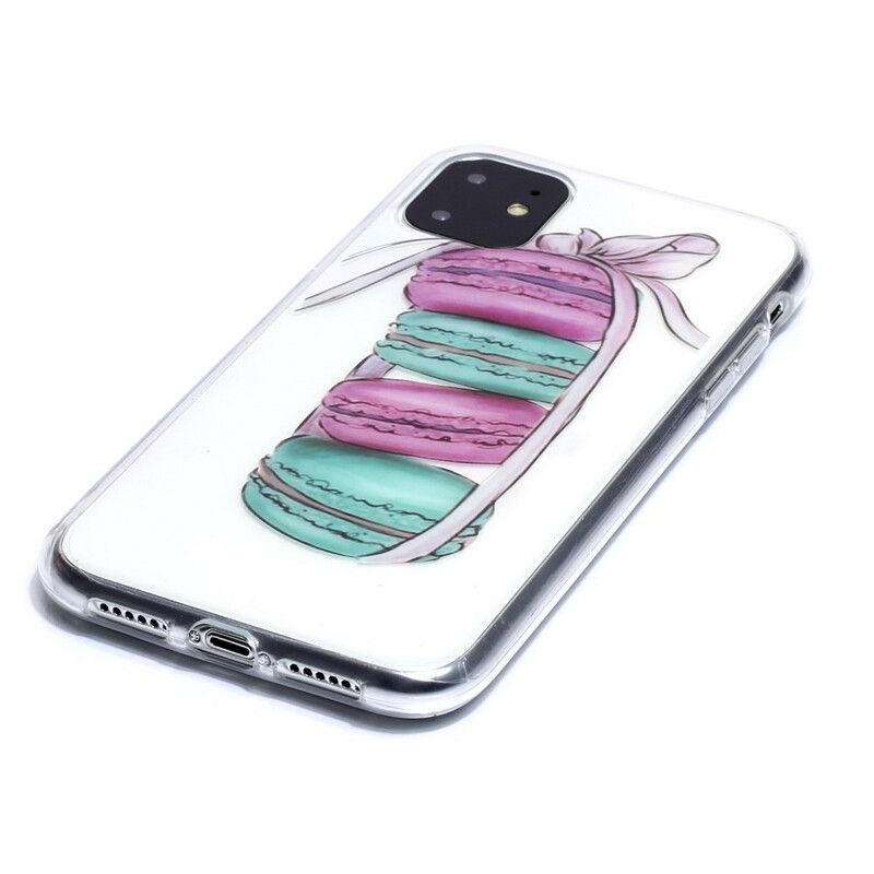 Deksel Til iPhone 11 Transparente Gourmetmacarons