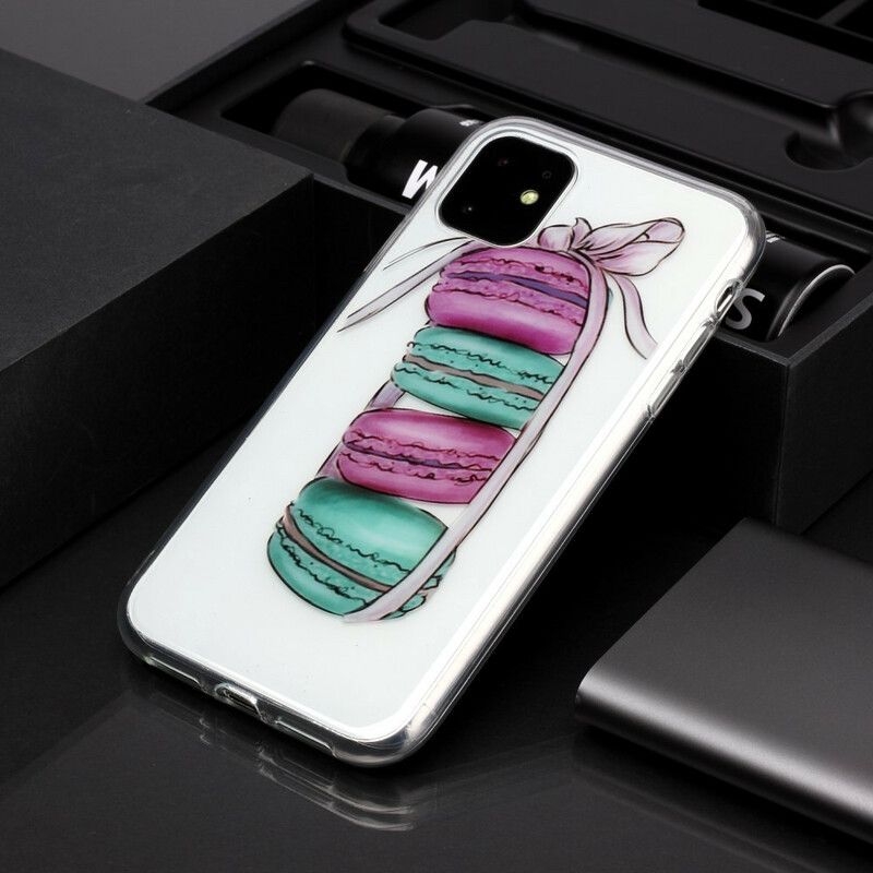 Deksel Til iPhone 11 Transparente Gourmetmacarons