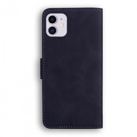 Folio Deksel Til iPhone 11 Faux Leather Nye Farger