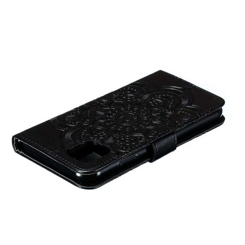 Folio Deksel Til iPhone 11 Med Kjede Full Strappy Mandala