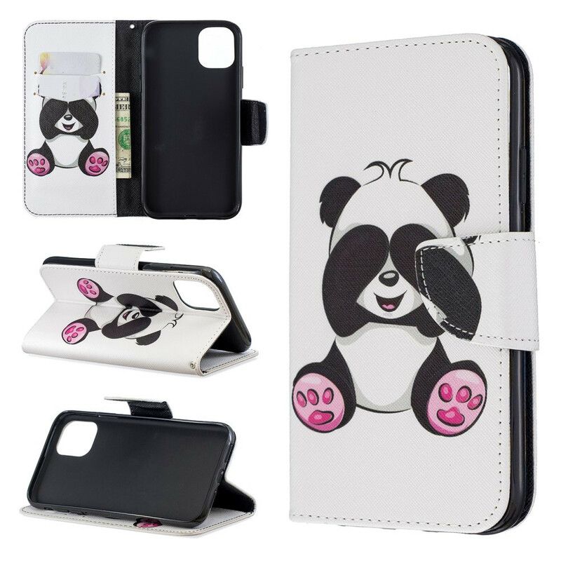 Folio Deksel Til iPhone 11 Pandamoro