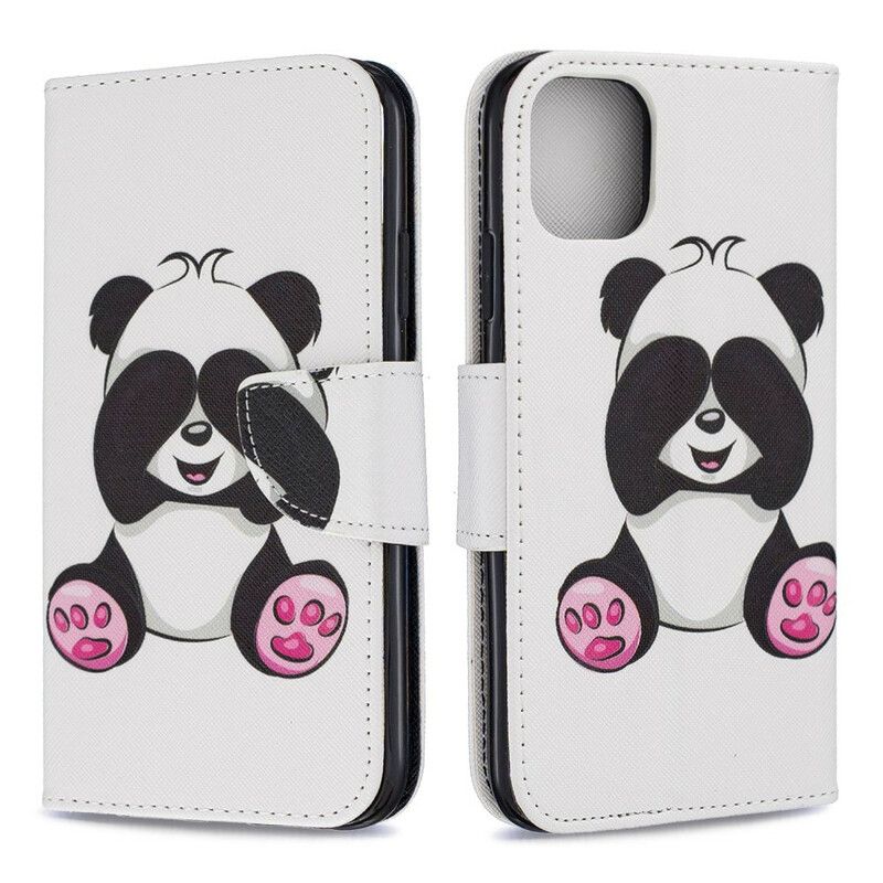 Folio Deksel Til iPhone 11 Pandamoro