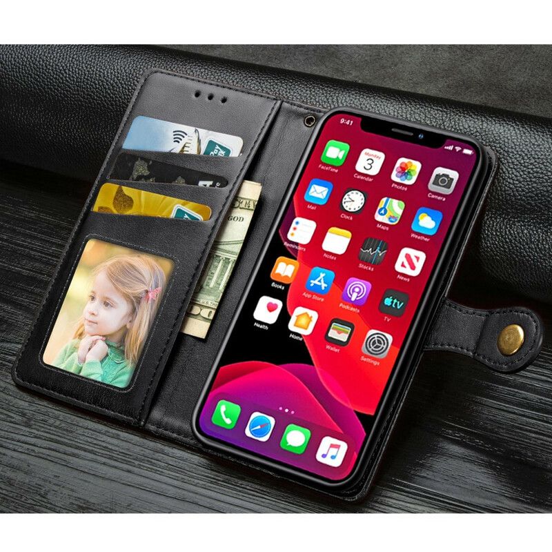 Folio Deksel Til iPhone 11 Premium Design