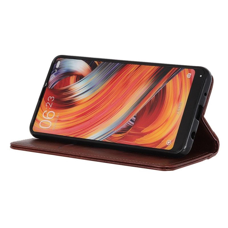 Beskyttelse Deksel Til Samsung Galaxy S22 Ultra 5G Folio Deksel Elegance Split Litchi Leather