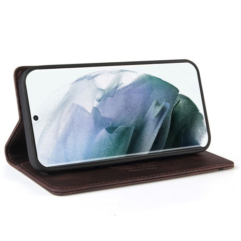 Beskyttelse Deksel Til Samsung Galaxy S22 Ultra 5G Folio Deksel Faux Leather Gq.utrobe