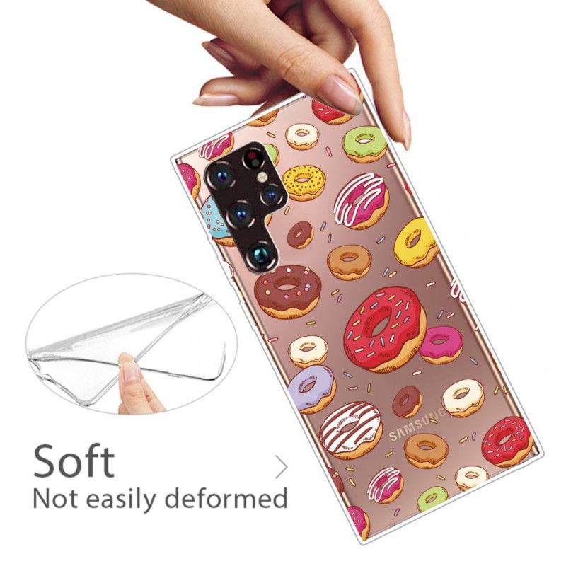 Deksel Til Samsung Galaxy S22 Ultra 5G Elsker Donuts