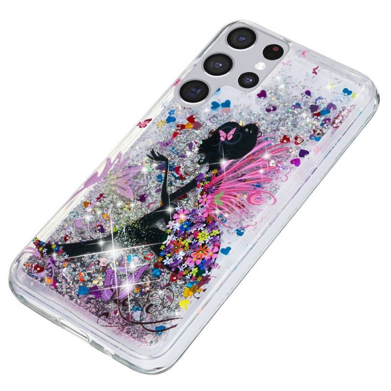 Deksel Til Samsung Galaxy S22 Ultra 5G Even Glitter