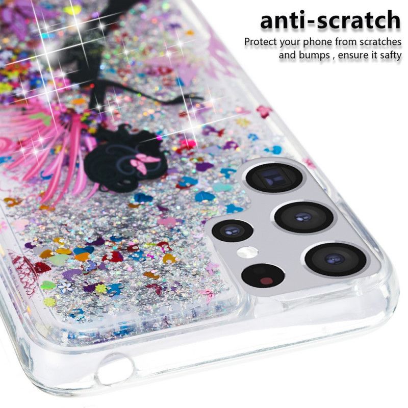 Deksel Til Samsung Galaxy S22 Ultra 5G Even Glitter