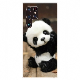 Deksel Til Samsung Galaxy S22 Ultra 5G Fleksibel Panda