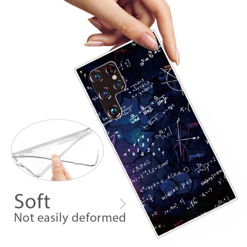 Deksel Til Samsung Galaxy S22 Ultra 5G Matematiske Beregninger