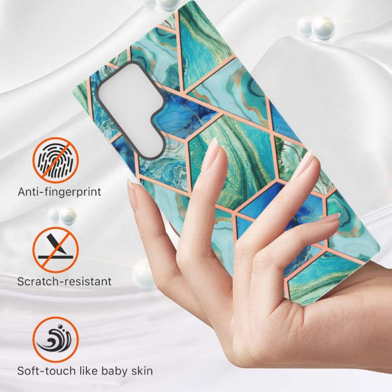 Deksel Til Samsung Galaxy S22 Ultra 5G Ultradesign Marmor