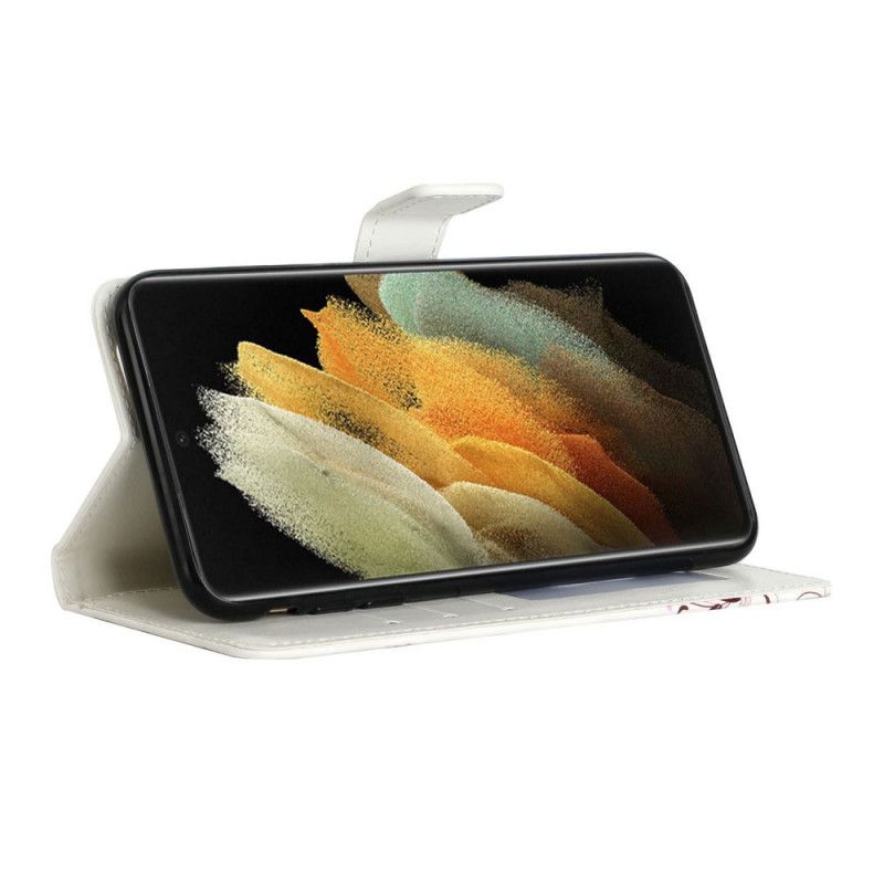 Folio Deksel Til Samsung Galaxy S22 Ultra 5G Magisk Fe