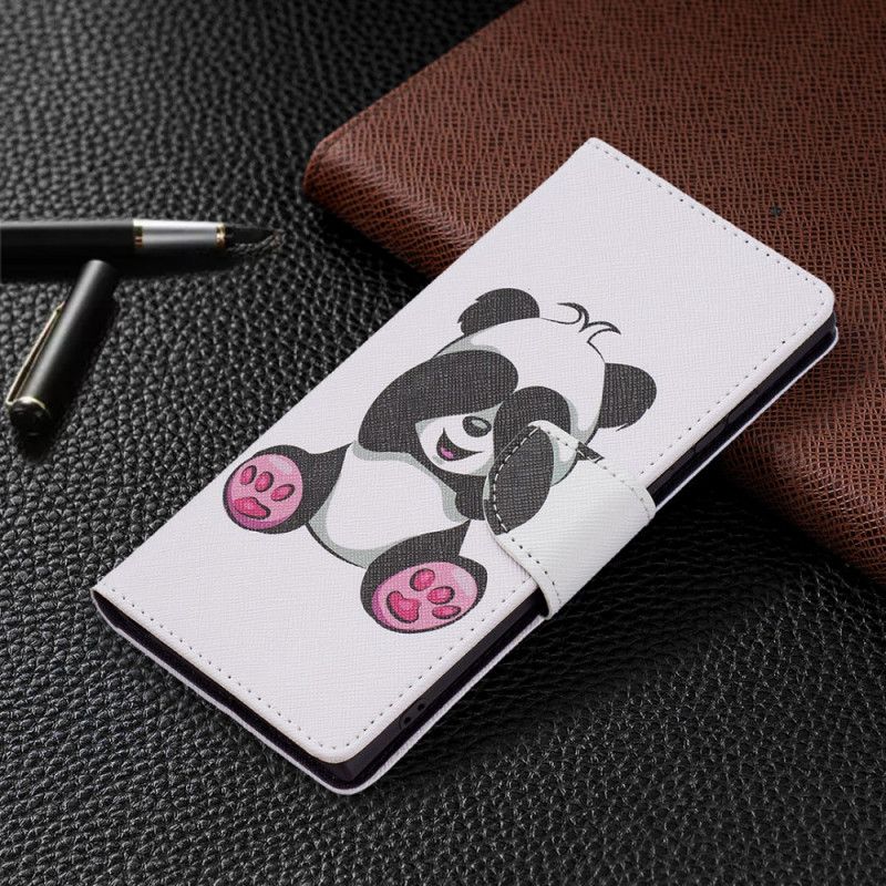 Folio Deksel Til Samsung Galaxy S22 Ultra 5G Pandamoro