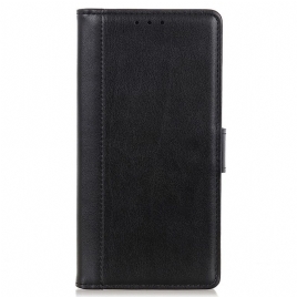 Lærdeksel Til Samsung Galaxy S22 Ultra 5G Style Leather Elegance