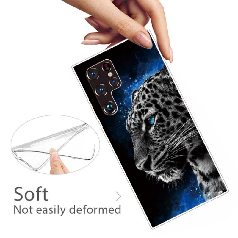Mobildeksel Til Samsung Galaxy S22 Ultra 5G Tigeransikt