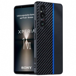 Deksel Sony Xperia 1 Vi Mobildeksel Karbonfiberstil