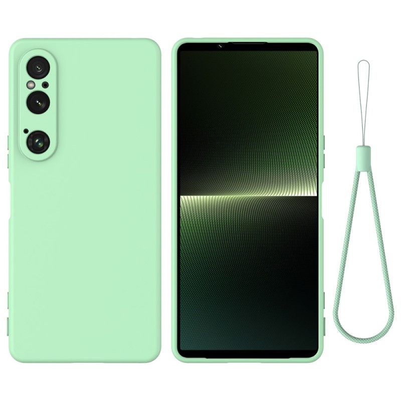 Deksel Sony Xperia 1 Vi Silikonstropp