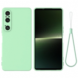 Deksel Sony Xperia 1 Vi Silikonstropp