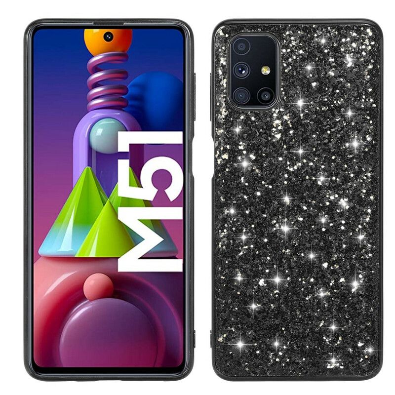 Deksel Til Samsung Galaxy M51 Jeg Er Glitter