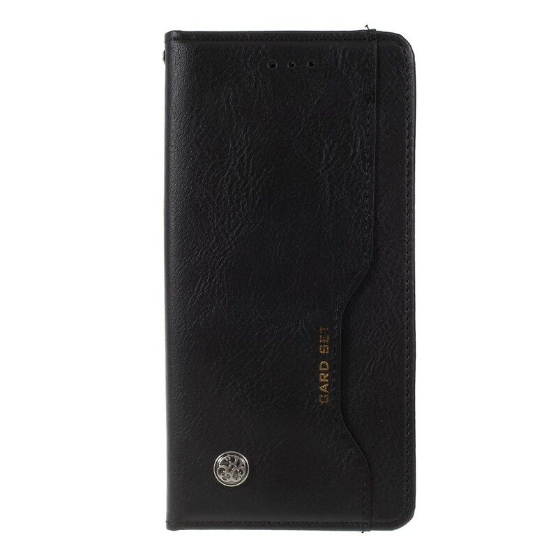 Beskyttelse Deksel Til OnePlus 7 Folio Deksel Faux Leather Card Holder