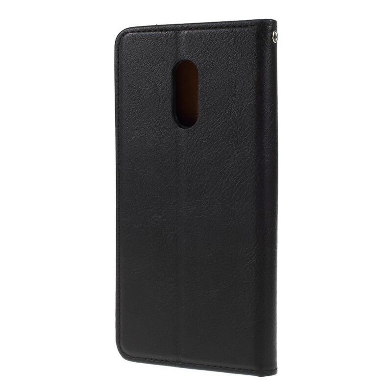 Beskyttelse Deksel Til OnePlus 7 Folio Deksel Faux Leather Card Holder