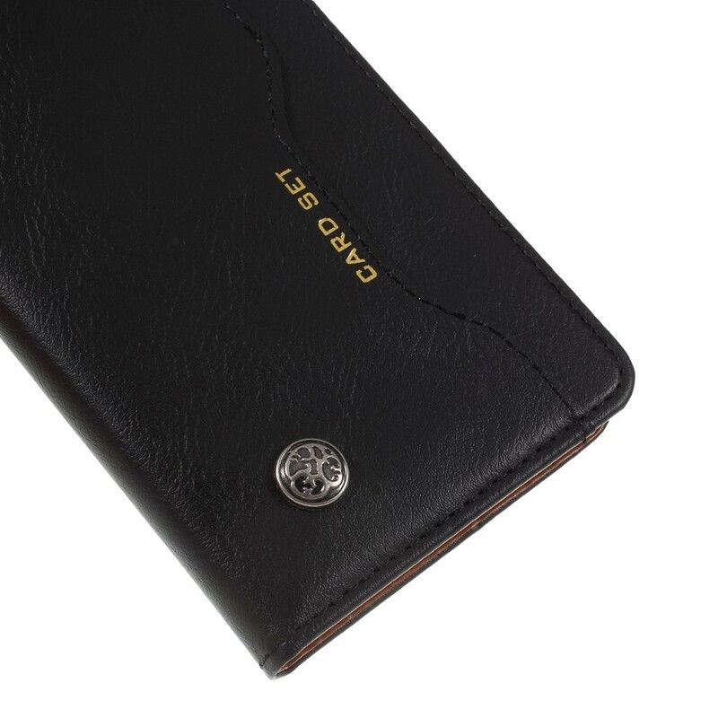 Beskyttelse Deksel Til OnePlus 7 Folio Deksel Faux Leather Card Holder