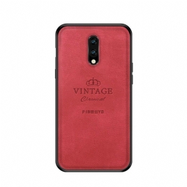 Deksel Til OnePlus 7 Æderlig Vintage Pinwuyo