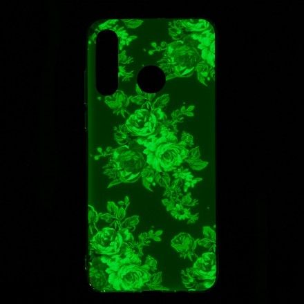 Deksel Til Huawei P30 Lite Fluorescerende Liberty-blomster