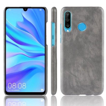 Deksel Til Huawei P30 Lite Litchi Skinneffekt