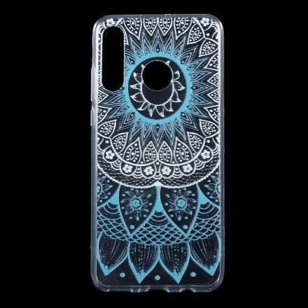 Deksel Til Huawei P30 Lite Transparent Farget Mandala