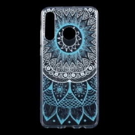 Deksel Til Huawei P30 Lite Transparent Farget Mandala