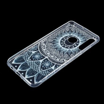 Deksel Til Huawei P30 Lite Transparent Farget Mandala