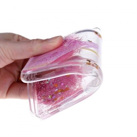 Deksel Til Huawei P30 Lite Transparent Glitterkjole