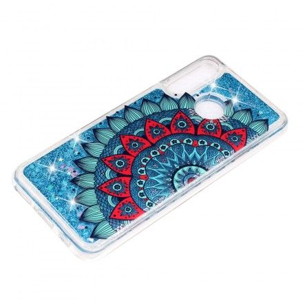 Deksel Til Huawei P30 Lite Transparent Mandala-glitter