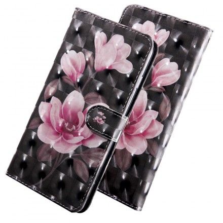 Folio Deksel Til Huawei P30 Lite Blomstblomster