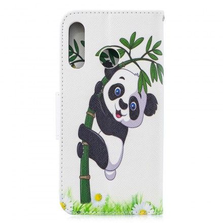 Folio Deksel Til Huawei P30 Lite Panda På Bambus