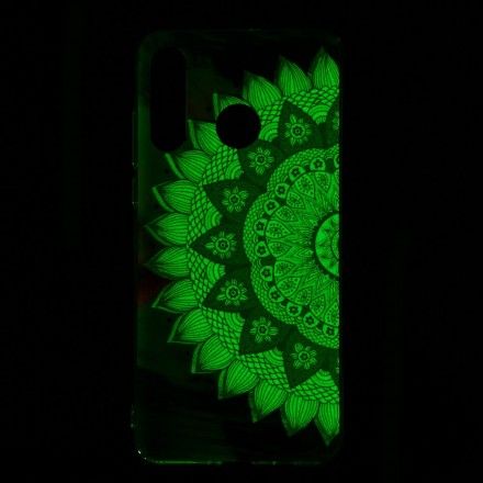 Mobildeksel Til Huawei P30 Lite Fluorescerende Fargerik Mandala