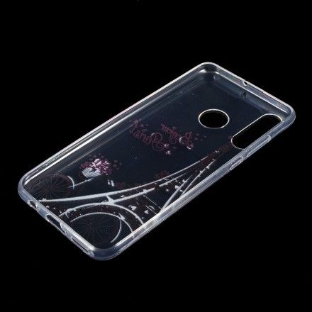 Mobildeksel Til Huawei P30 Lite Transparent Bonjour Paris