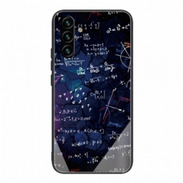 Mobildeksel Til Samsung Galaxy A13 5G / A04s Matematiske Beregninger Av Herdet Glass