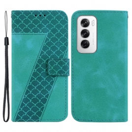 Folio Deksel Oppo Reno 12 5g Design 7