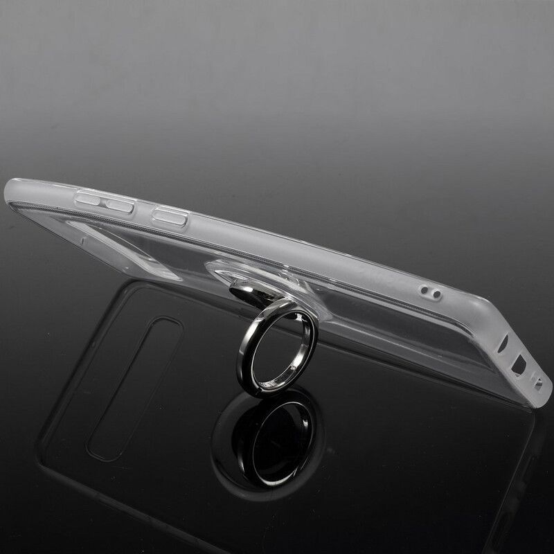 Deksel Til Samsung Galaxy S10 5G Transparent Metallring