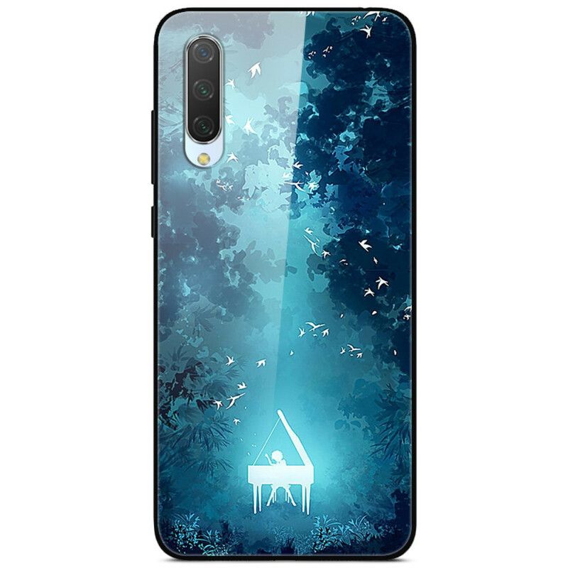 Deksel Til Xiaomi Mi A3 Herdet Glass Piano In The Night